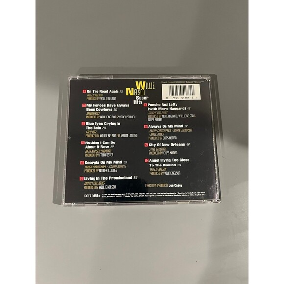 Super Hits by Willie Nelson (CD, May-1994, Sony Music Distribution (USA)) - Picture 5 of 5